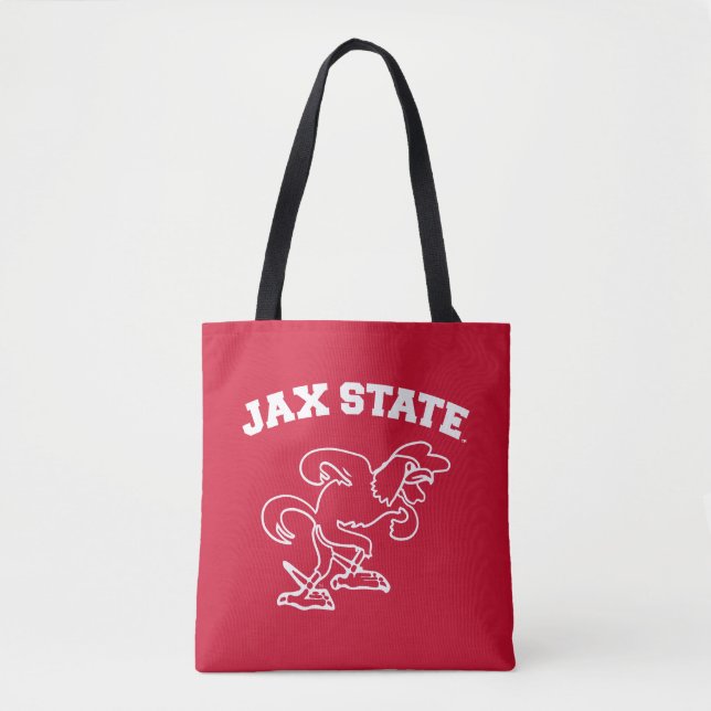 Bolso De Tela Gamecocks estatales JAX de la Universidad Estatal  (Anverso)