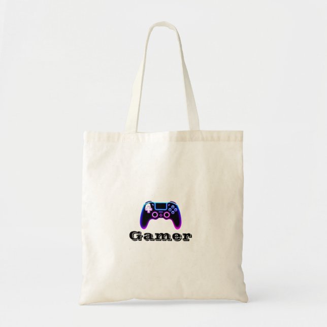 Bolso De Tela Gamer, juegos (Frente)