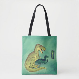 Bolso De Tela Gamer-Saurus