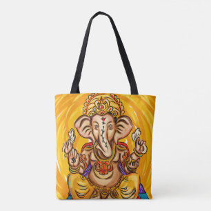 Bolso De Tela Ganesh por todo el tote impreso