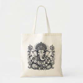Bolso De Tela Ganesha Art Elephant Dios de los Nuevos Comienzos