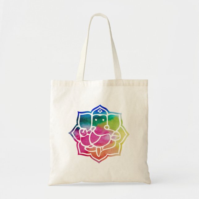Bolso De Tela Ganeshcolorful3 (Frente)