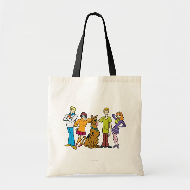 Bolso De Tela Gang 14 Mystery Inc (Frente)