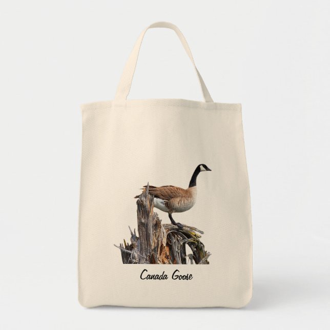 BOLSO DE TELA GANSO DE CANADÁ (Frente)