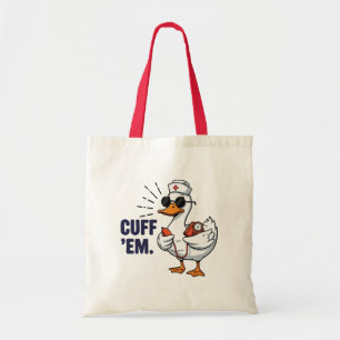 Bolso De Tela Ganso Enfermero Divertido Enfermero Tonto Ponerles