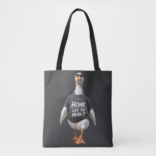 Bolso De Tela Ganso Genial con Gafas de Sol
