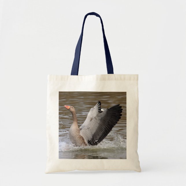 Bolso De Tela Gansos de ganso silvestre (Frente)