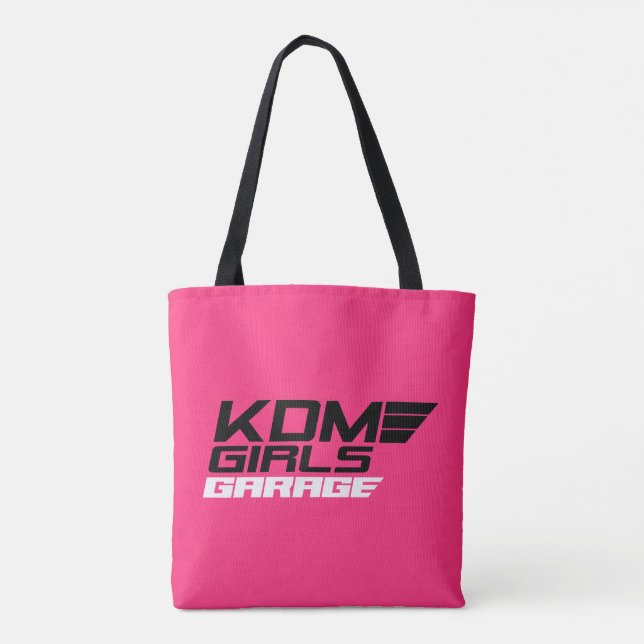 BOLSO DE TELA GARAJE DE CHICAS KDM (Reverso)