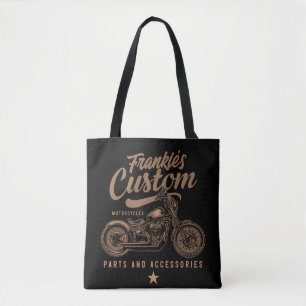 Bolso De Tela Garaje de motocicleta Bobber Personalizado de moto