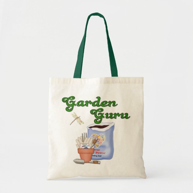 Bolso De Tela Garden Guru (Frente)