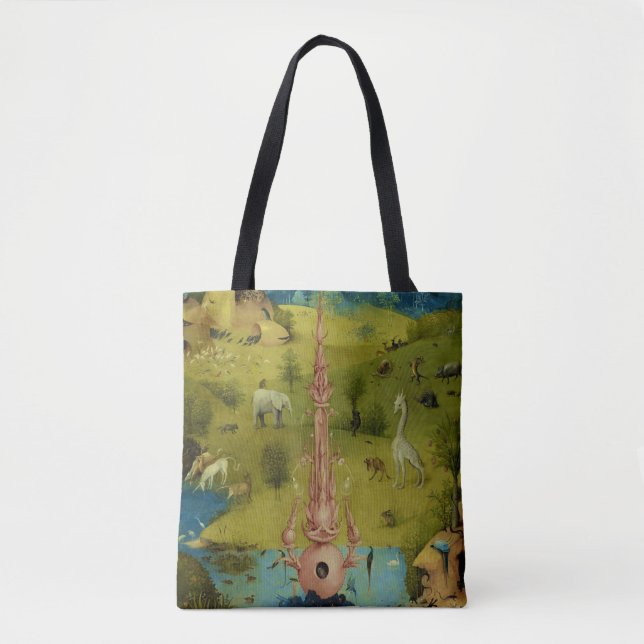 Bolso De Tela Garden of Eden - Hieronymus Bosch (Anverso)