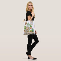 Garden Theme Tote Bag