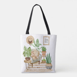 Bolso De Tela Garden Theme Tote Bag