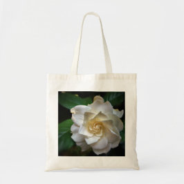 Bolso De Tela Gardenia blanca
