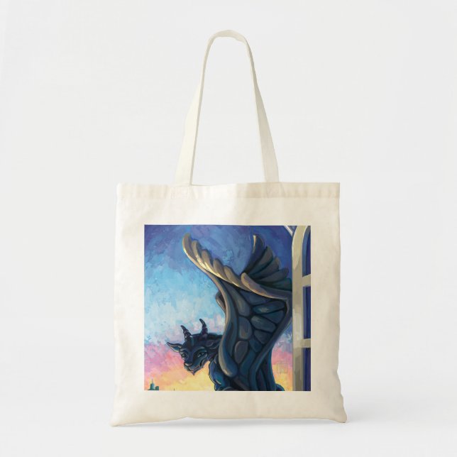 Bolso De Tela Gargoyle Guardian (Frente)