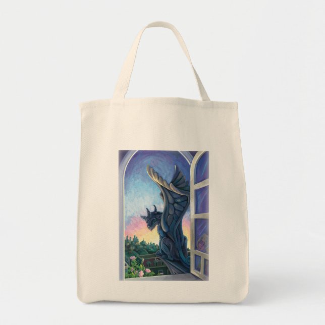 Bolso De Tela Gargoyle Guardian (Frente)