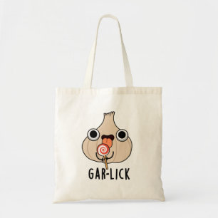 Bolso De Tela Garlick Funny Garlic Herb Pun