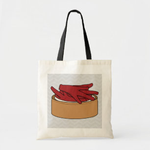 Bolso De Tela Garra de Phoenix del chino de Dim Sum de los pies
