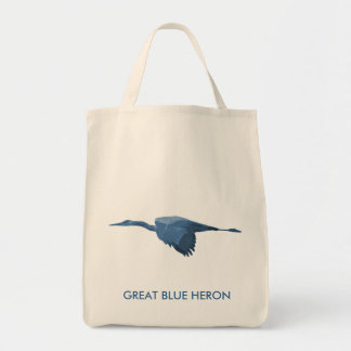 BOLSO DE TELA GARZA DE GRAN AZUL