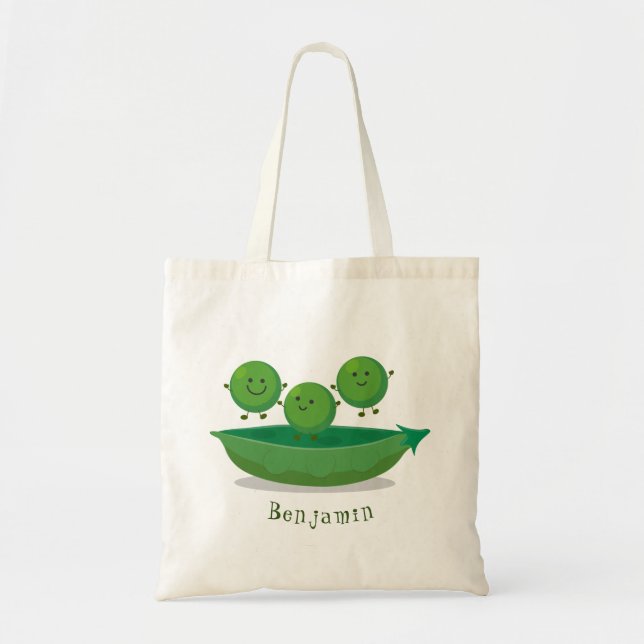 Bolso De Tela Garzas saltantes en ilustracion de personalizado d (Frente)