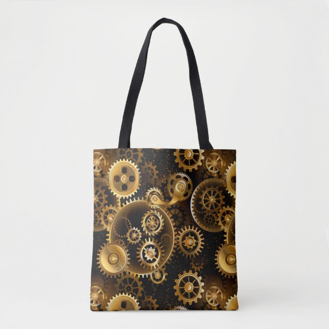 Bolso De Tela Gases de bronce de vapor sin soldadura (Anverso)
