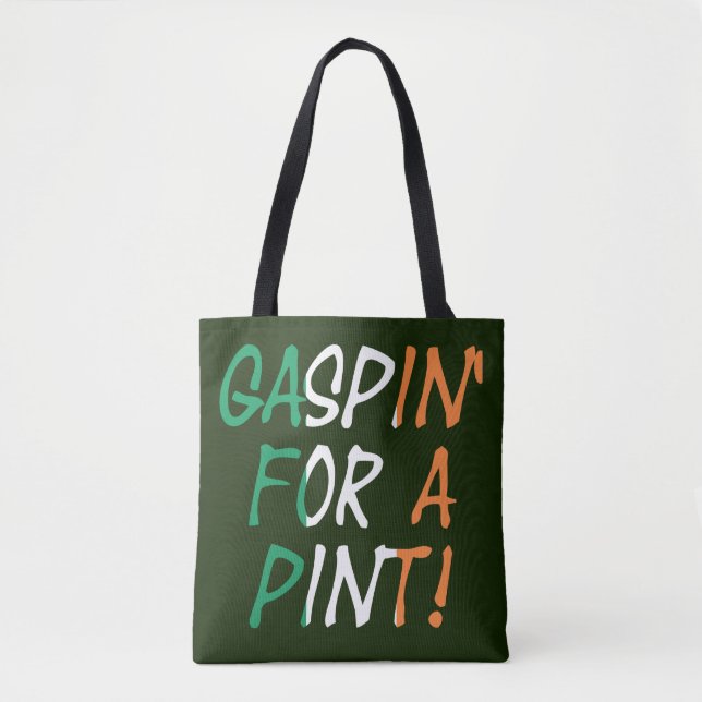 Bolso De Tela Gaspin' Para Un Pint Stcnt (Anverso)