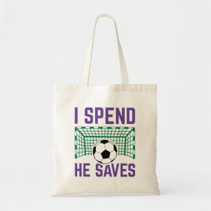 Bolso De Tela Gasto Que Él Ahorra