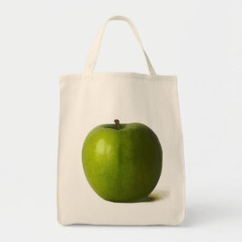 Bolso De Tela Gata de manzana verde