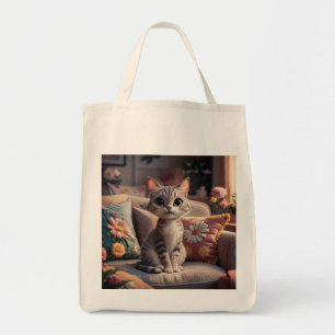 Bolso De Tela Gatito