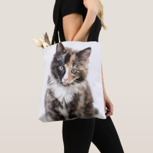 Bolso De Tela Gatito adorable del calicó