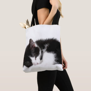 Bolso De Tela Gatito el dormir