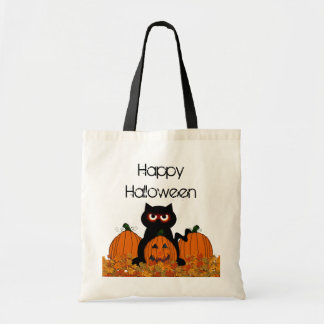Bolso De Tela Gatito fantasmagórico
