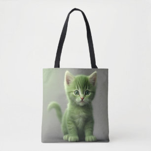 Bolso De Tela Gatito increíble