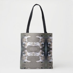 Bolso De Tela Gatito juguetón