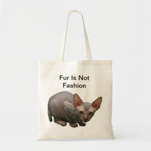 Bolso De Tela Gatito lindo del sphynx