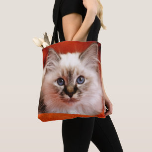 Bolso De Tela Gatito sagrado de Birman