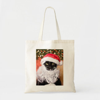 Bolso De Tela Gatito triste de Franny Claus Santa