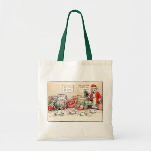 Bolso De Tela Gatitos y Santa Gato, Tote Louis Wain