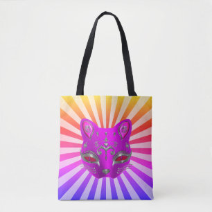 Bolso De Tela Gato