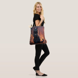 Bolso De Tela Gato