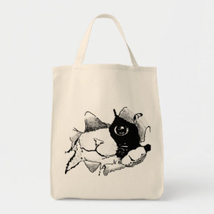Bolso De Tela gato