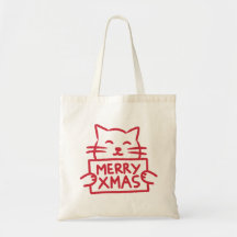 Gato Adorable Feliz Navidad