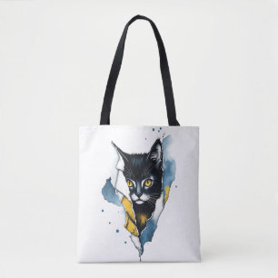 Bolso De Tela Gato Adorable: Un diseño perfecto de la 🐾 de la ✨