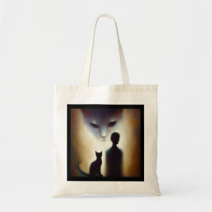 Bolso De Tela Gato animal espiritual 2