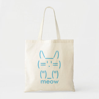 Bolso De Tela Gato ASCII
