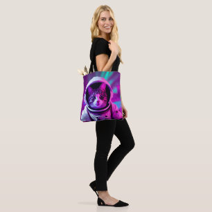 Bolso De Tela gato astronauta