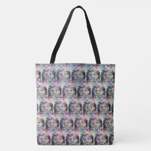 Bolso De Tela Gato Astronauta