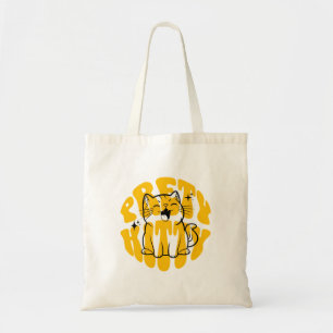 Bolso De Tela Gato bonito gatito lindo