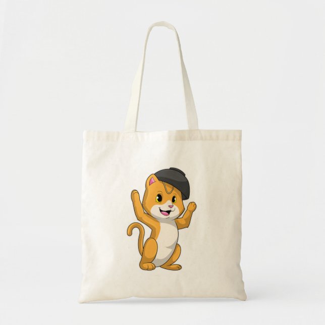Bolso De Tela Gato con Ramen Bowl (Frente)