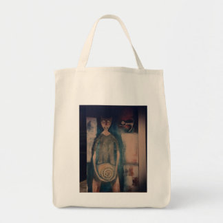 Bolso De Tela Gato con serpiente